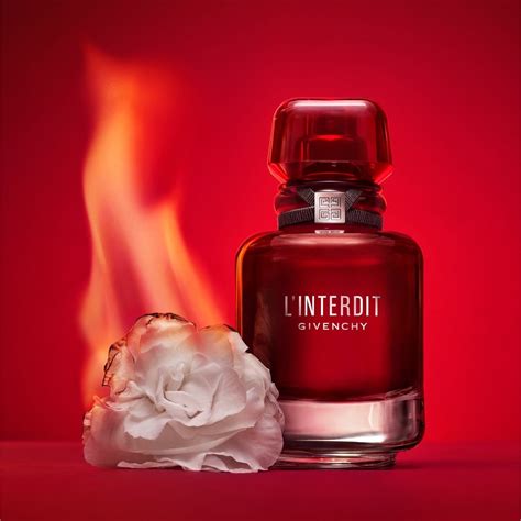 givenchy l'interdit edp rouge|Givenchy l'interdit.